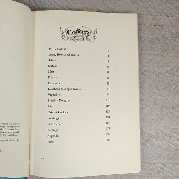 The Ladies Aid Cookbook Beatrice Vaughan Vintage Hardcover Local Ethnic Recipes - Picture 7 of 9